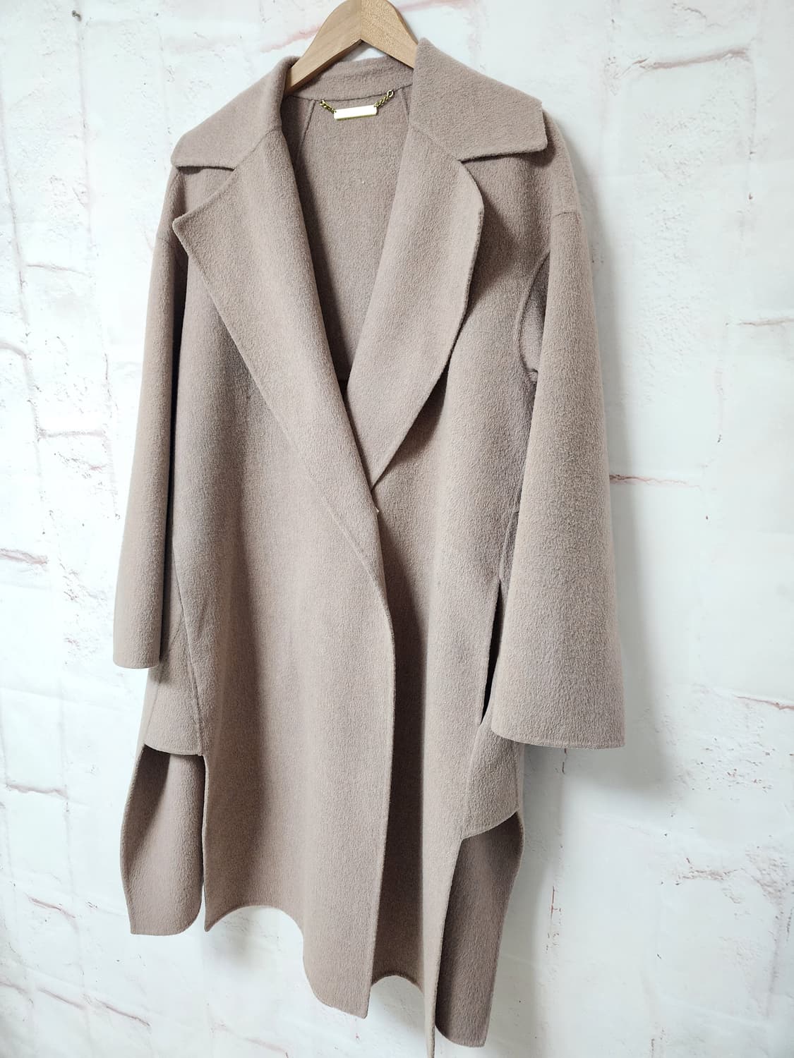 시스템 핸드메이드 울코트 배두나 상품이미지1