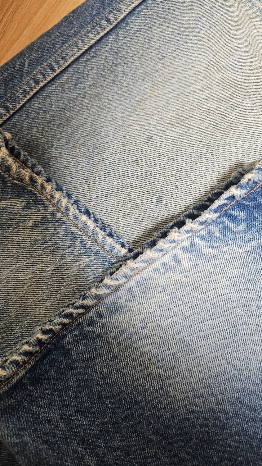 아나크로놈 AN339-R 프론트 요크 리메이크 데님 (34) 상품이미지6