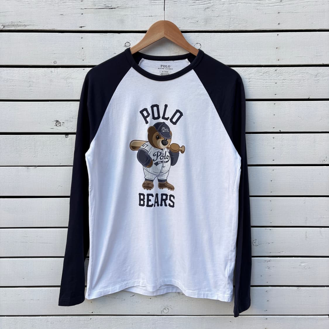 Polo 폴로 베어 곰돌이 나그랑 긴팔 티셔츠 상품이미지1