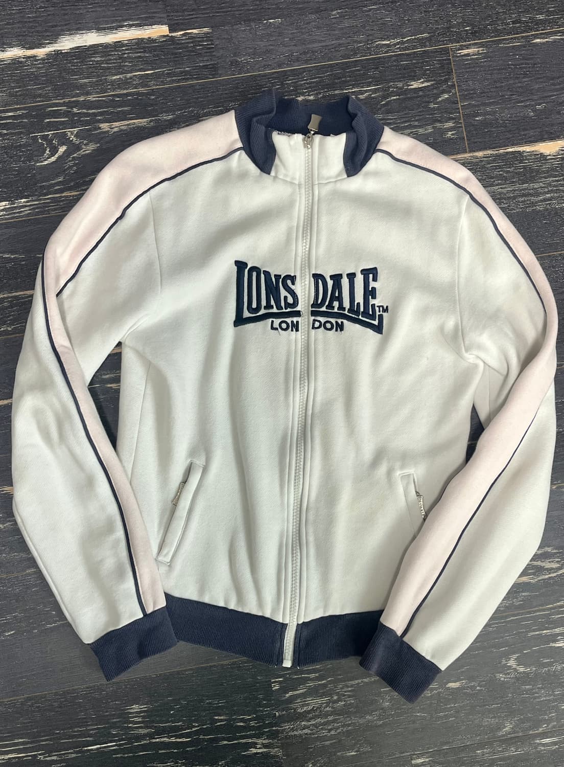 y2k lonsdale pastel hood zip-up 상품이미지1