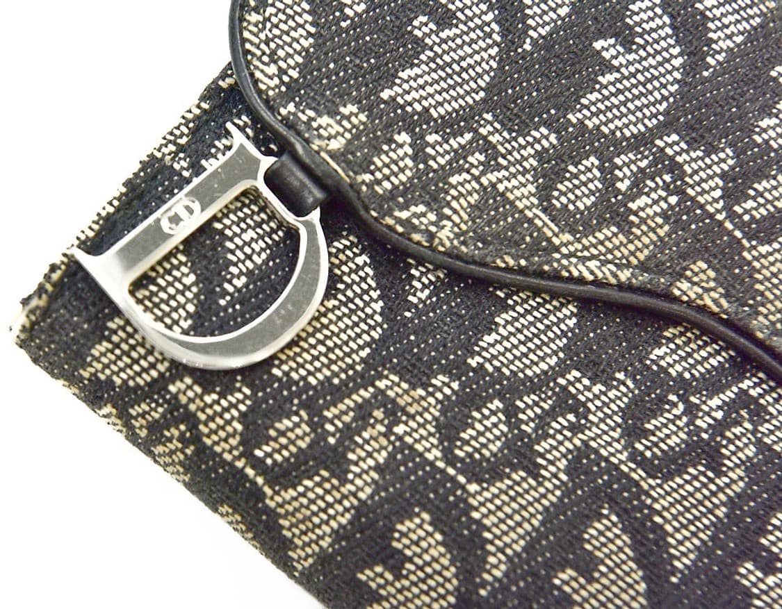 디올 오블리크 새들 반지갑(정품) 상품이미지6