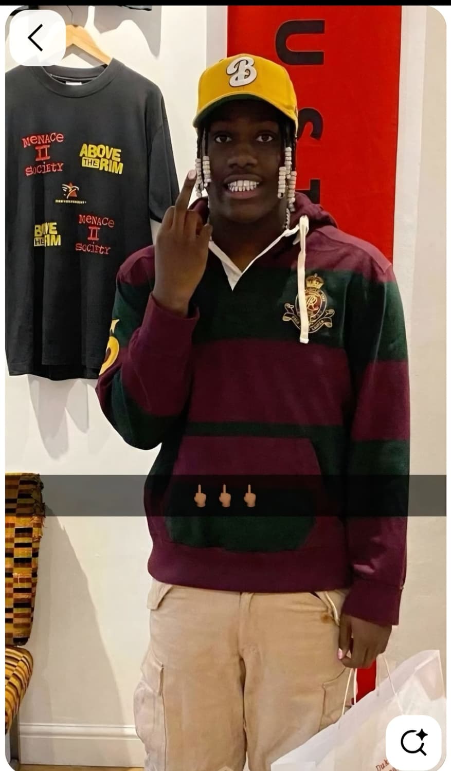 Afb 스트라이프 후드티 상품이미지4