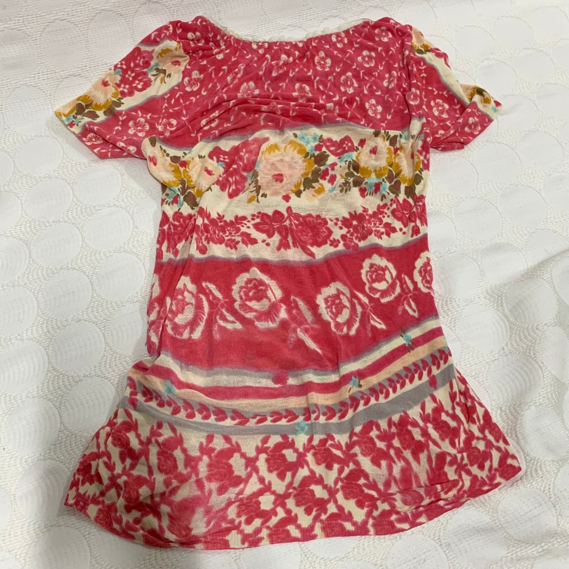 blumarine 레이스 플라워 니트 반팔 상품이미지6