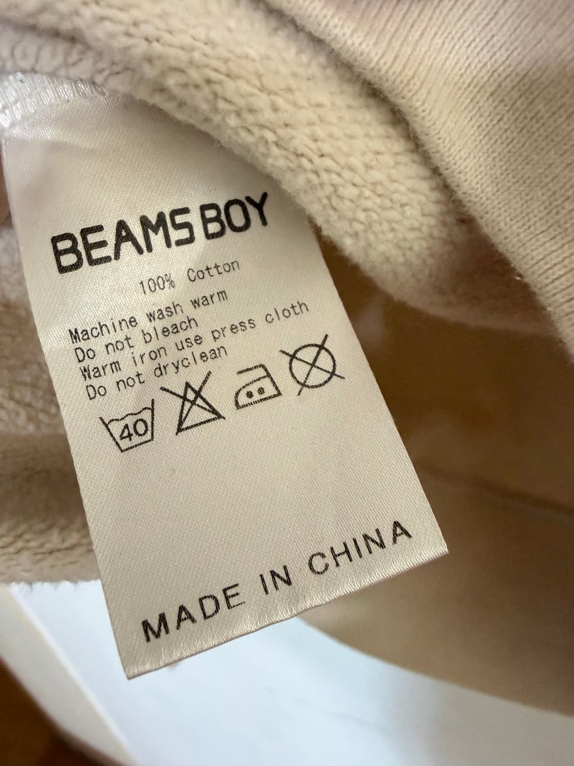 BEAMS BOY 맨투맨 상품이미지8