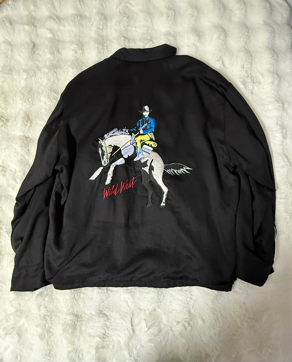 [L] 와코마리아 라이오셀 베트남 자켓 블랙 상품이미지2