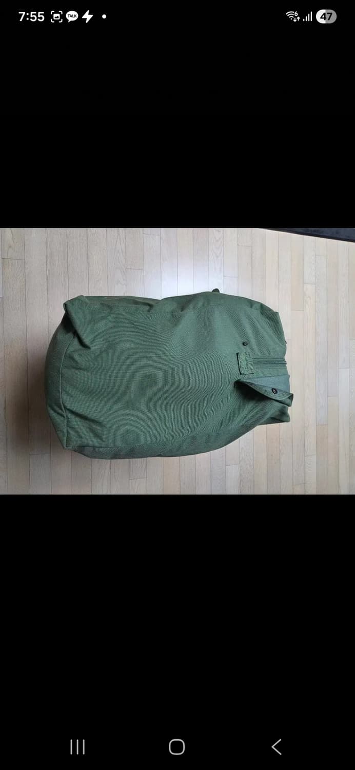 미공군 대형백.A3 FLYER KIT BAG.거의새제품 상품이미지5