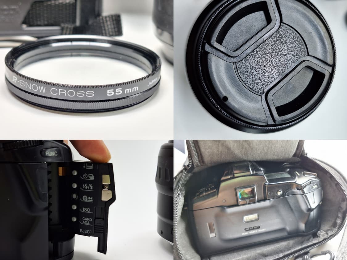 빈티지 필름카메라 풀세트/미놀타 a7xi 28-80 가방 렌즈캡 스트랩 상품이미지9