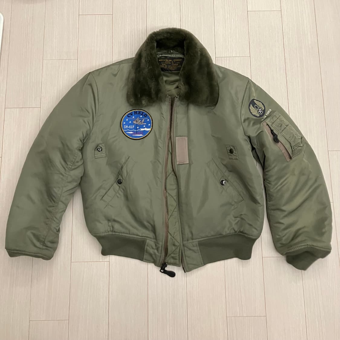 클래식 퍼 항공점퍼 상품이미지1