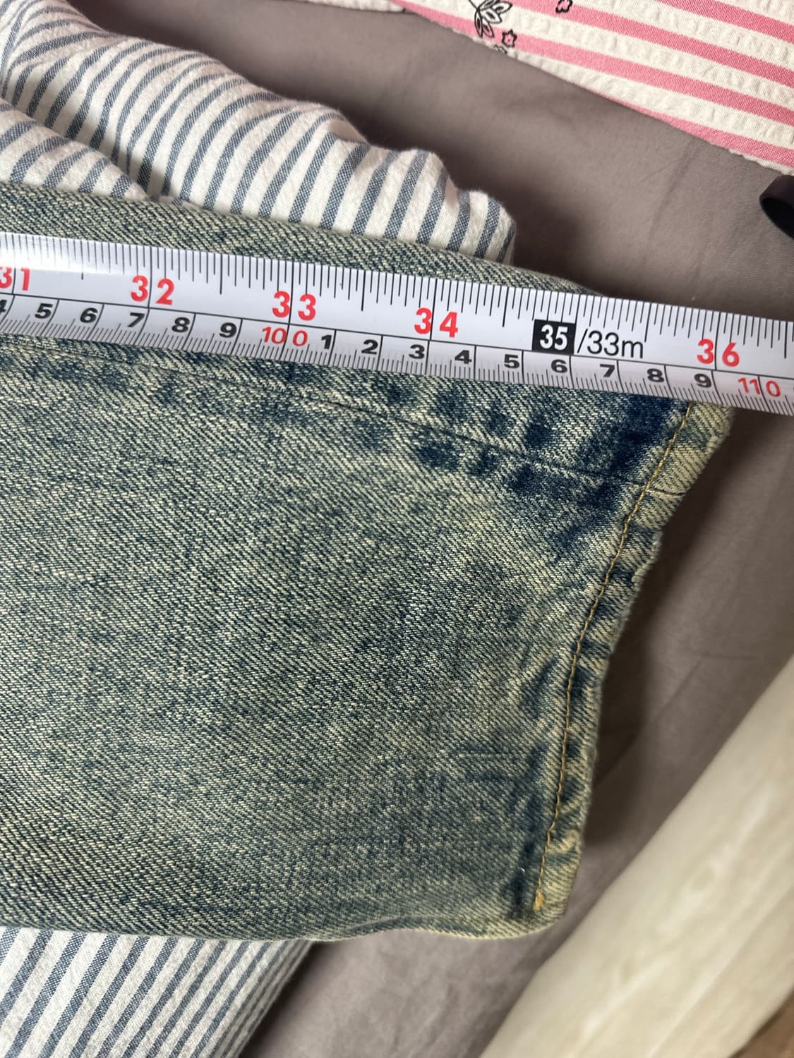 피어오브갓 디스트로이드 지퍼 데님 상품이미지7