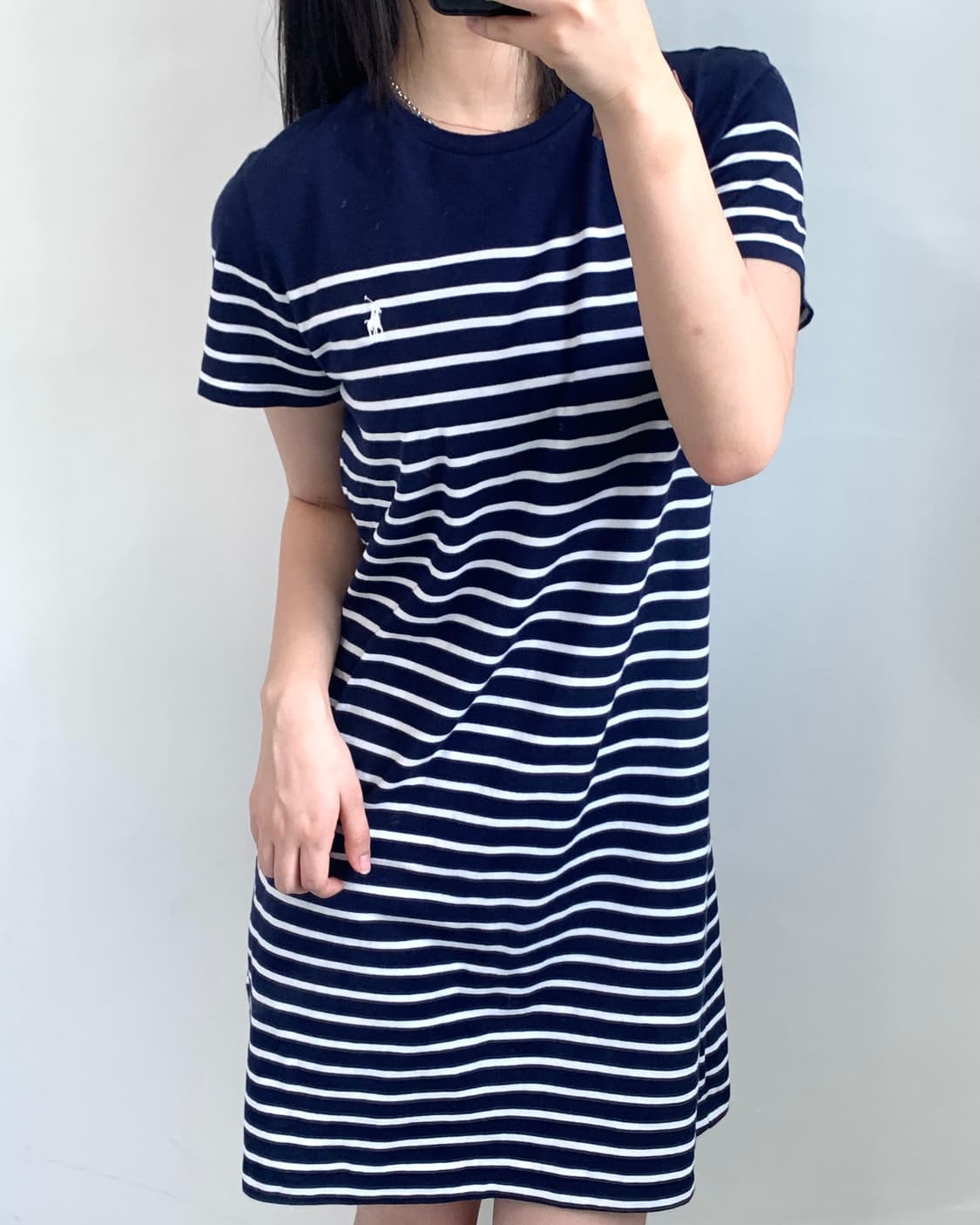 Polo by RalphLauren 폴로 신형라벨 스트라이프 반팔 원피스 상품이미지2