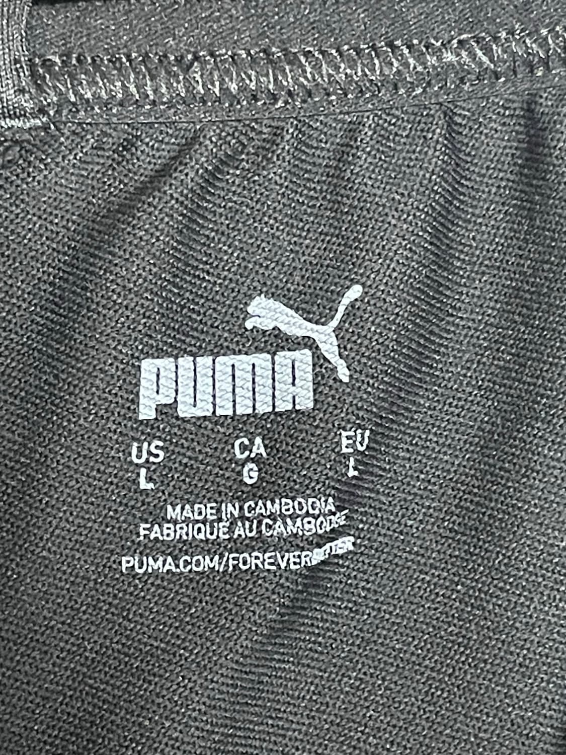 퓨마 정품 맨체스터 시티 검정 트레이닝 바지 L 새상품 상품이미지4