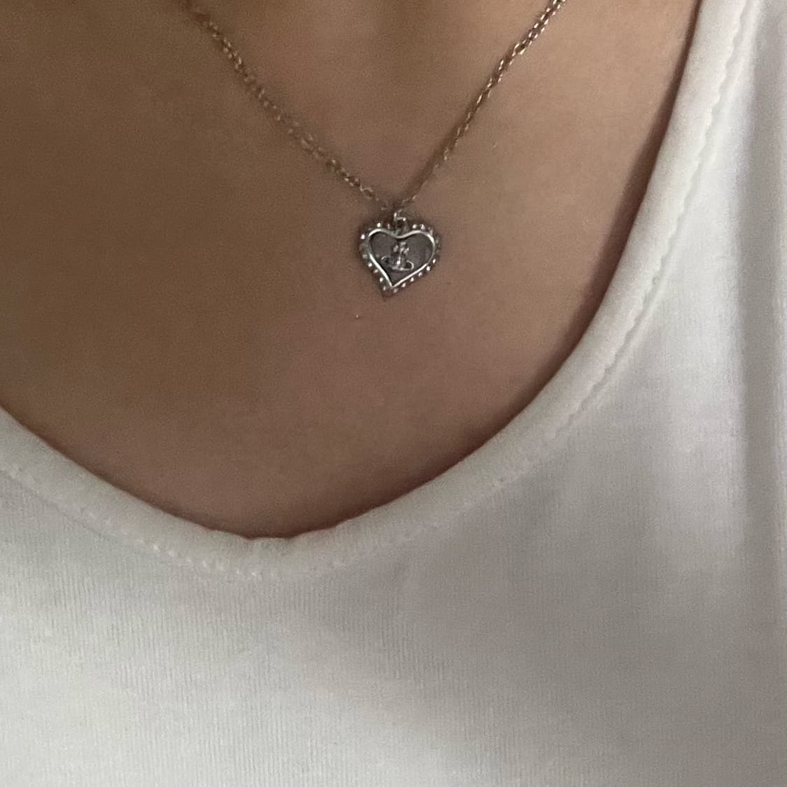 비비안웨스트우드 페트라 목걸이 실버 상품이미지9