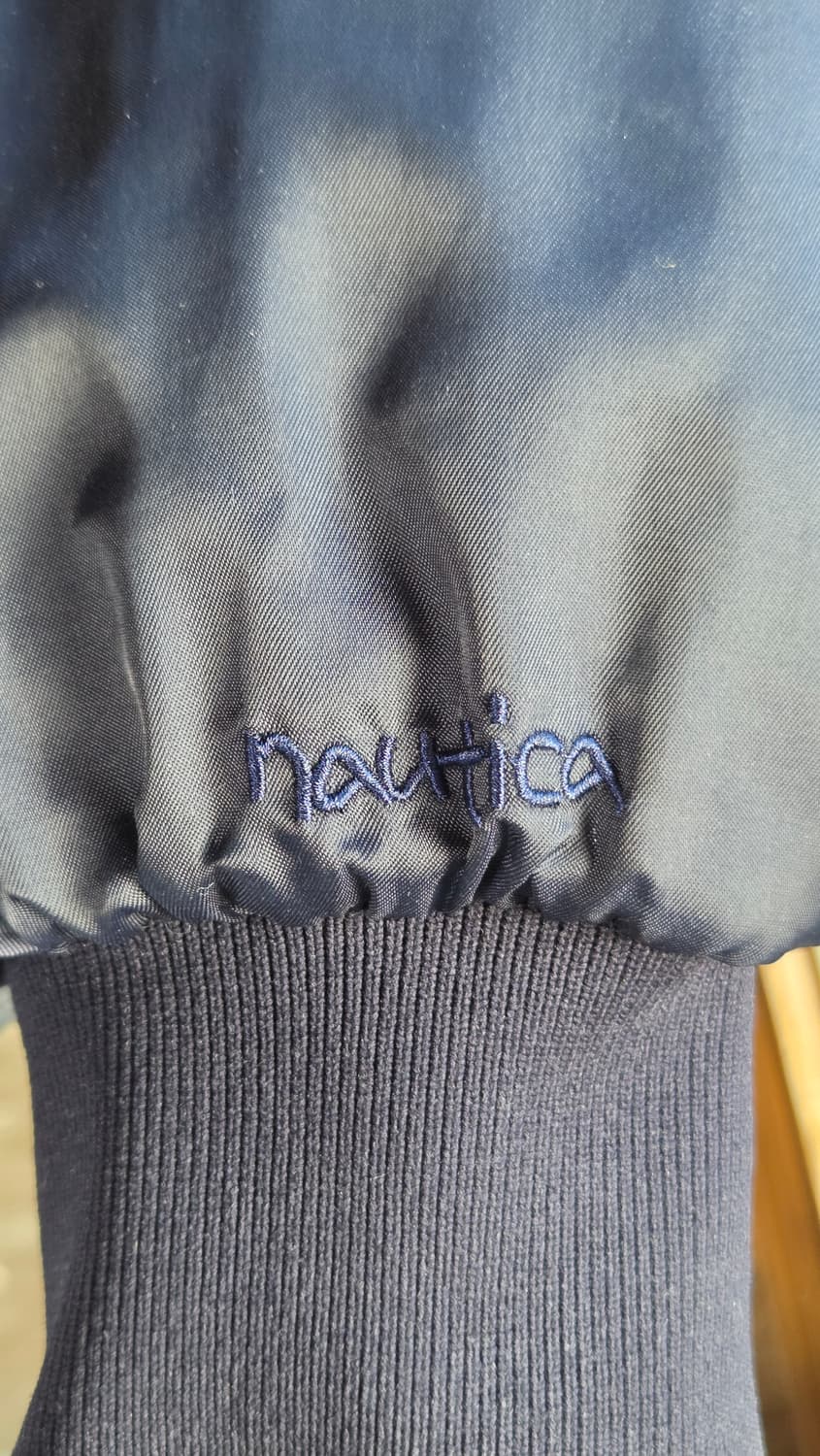 노티카 재팬 리버시블 바시티 자켓 네이비 XXL  NAUTICA JP 상품이미지3