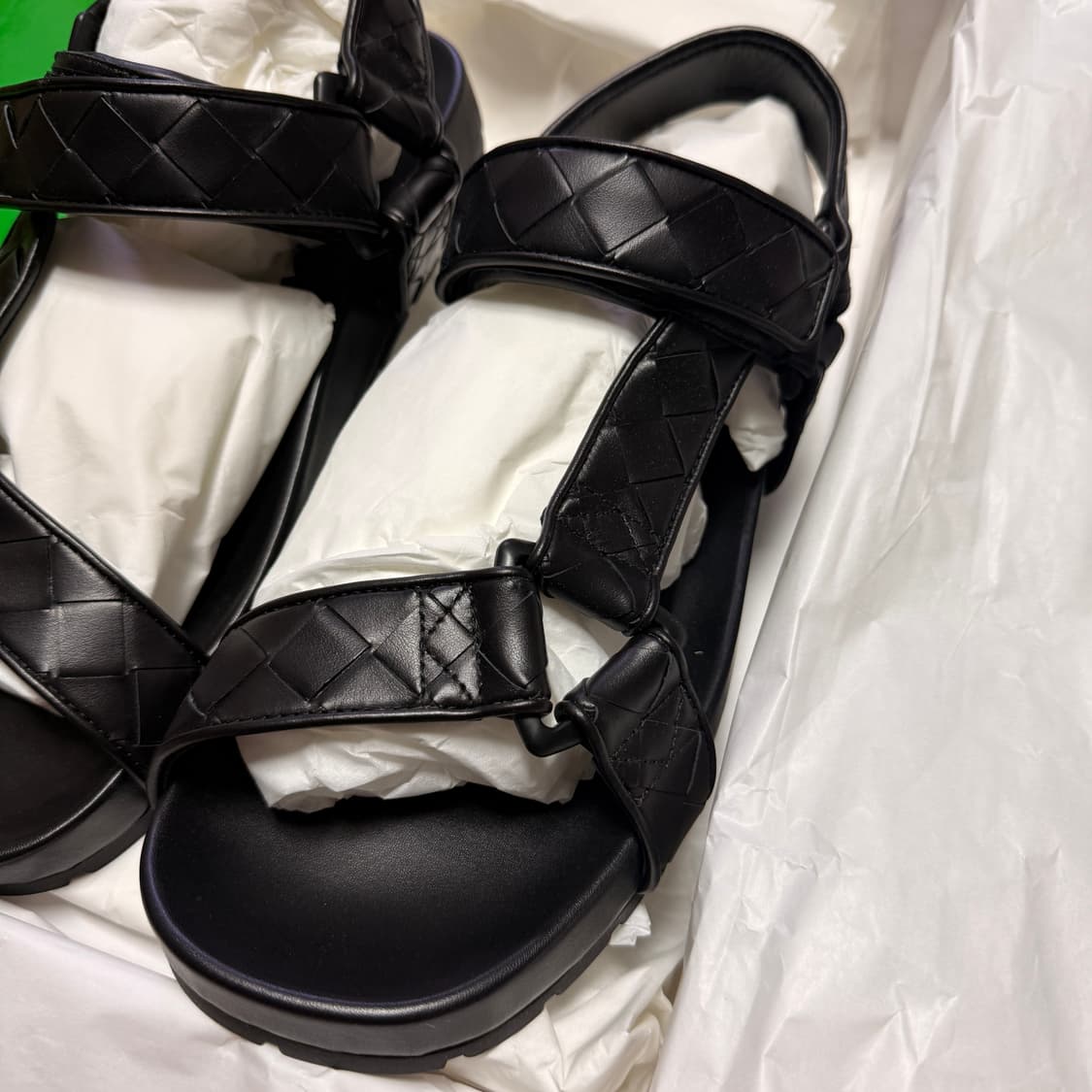 Bottega Veneta 보테가 베네타 트립 샌들 블랙 상품이미지4