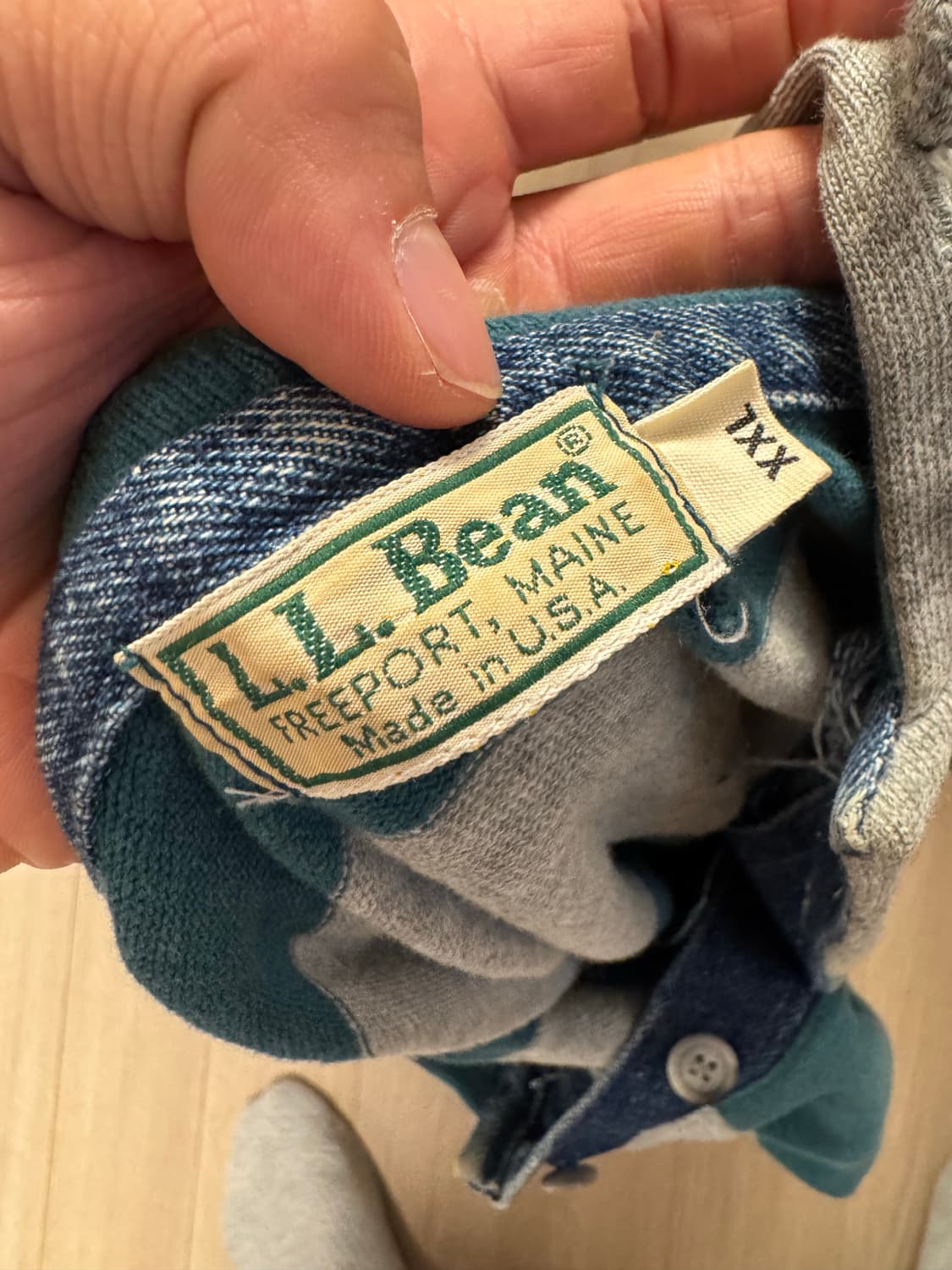80s LLbean 엘엘빈 후디 made in usa  상품이미지3