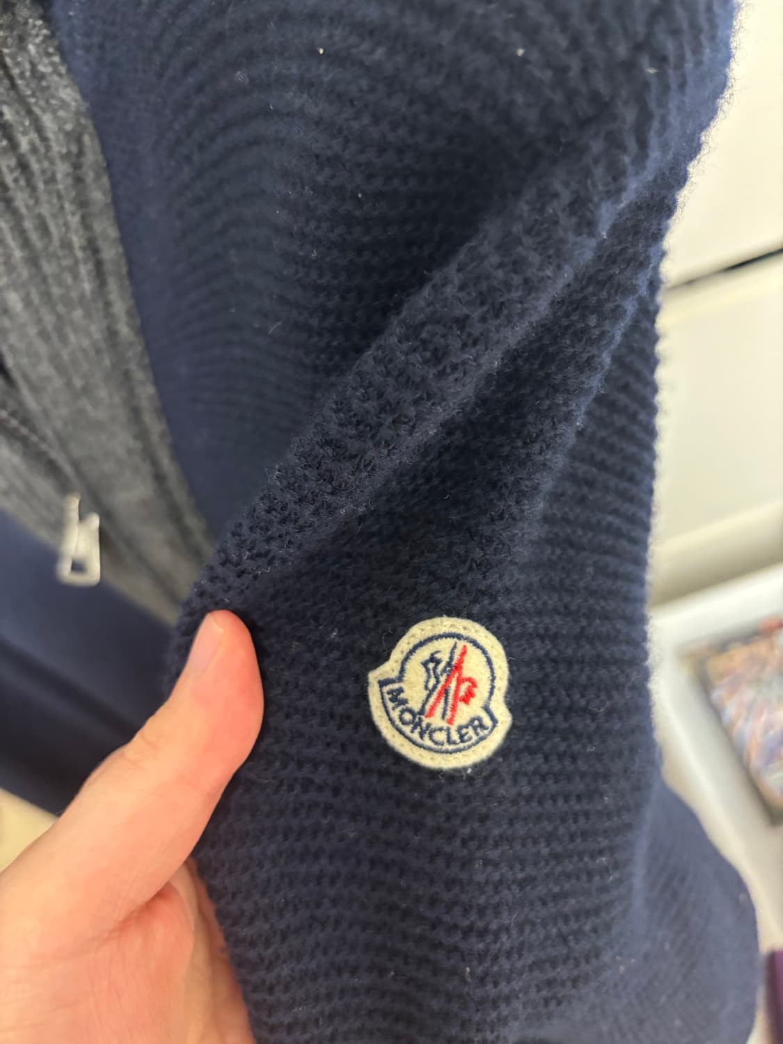 몽클레어 몽클레르 니트 후드집업 L 상품이미지6