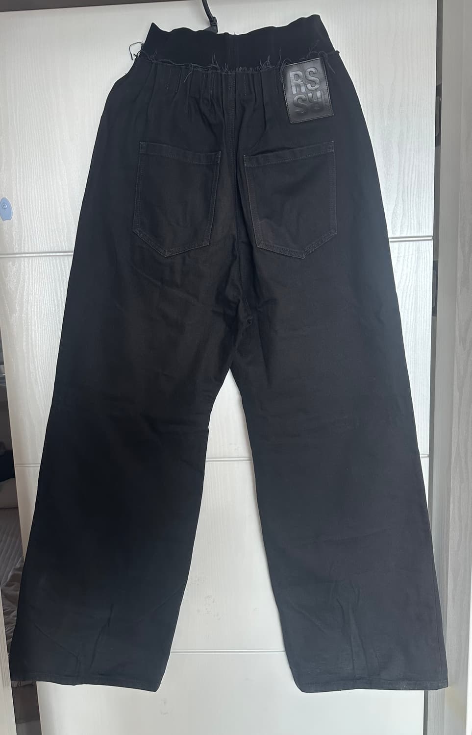 라프시몬스 와이드 밴딩데님 팬츠[46] 상품이미지4