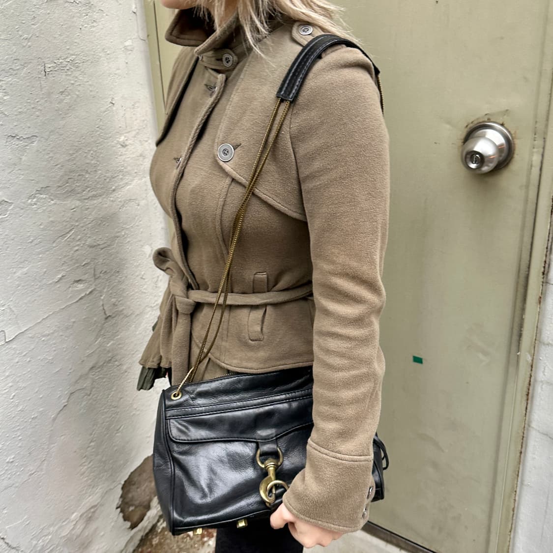 00s 레베카 민코프 앤틱 브라스 크로스백 상품이미지10