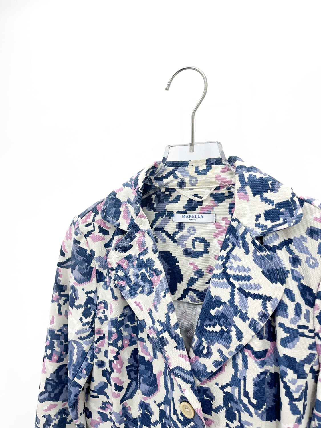 막스마라 마렐라 픽셀 플라워 코튼 자켓 상품이미지5