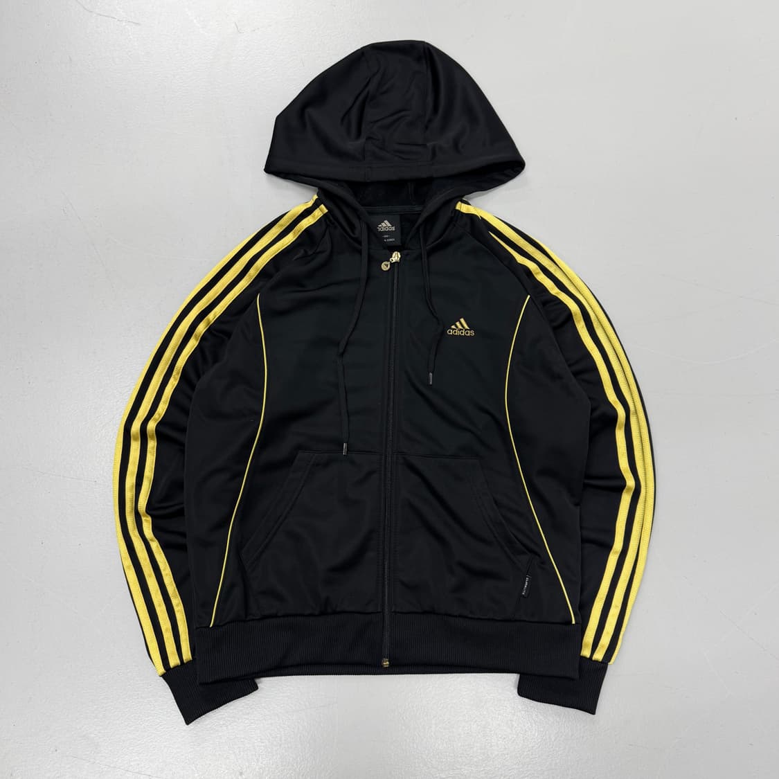 아디다스 00s 삼선 후드 져지 검노 상품이미지2