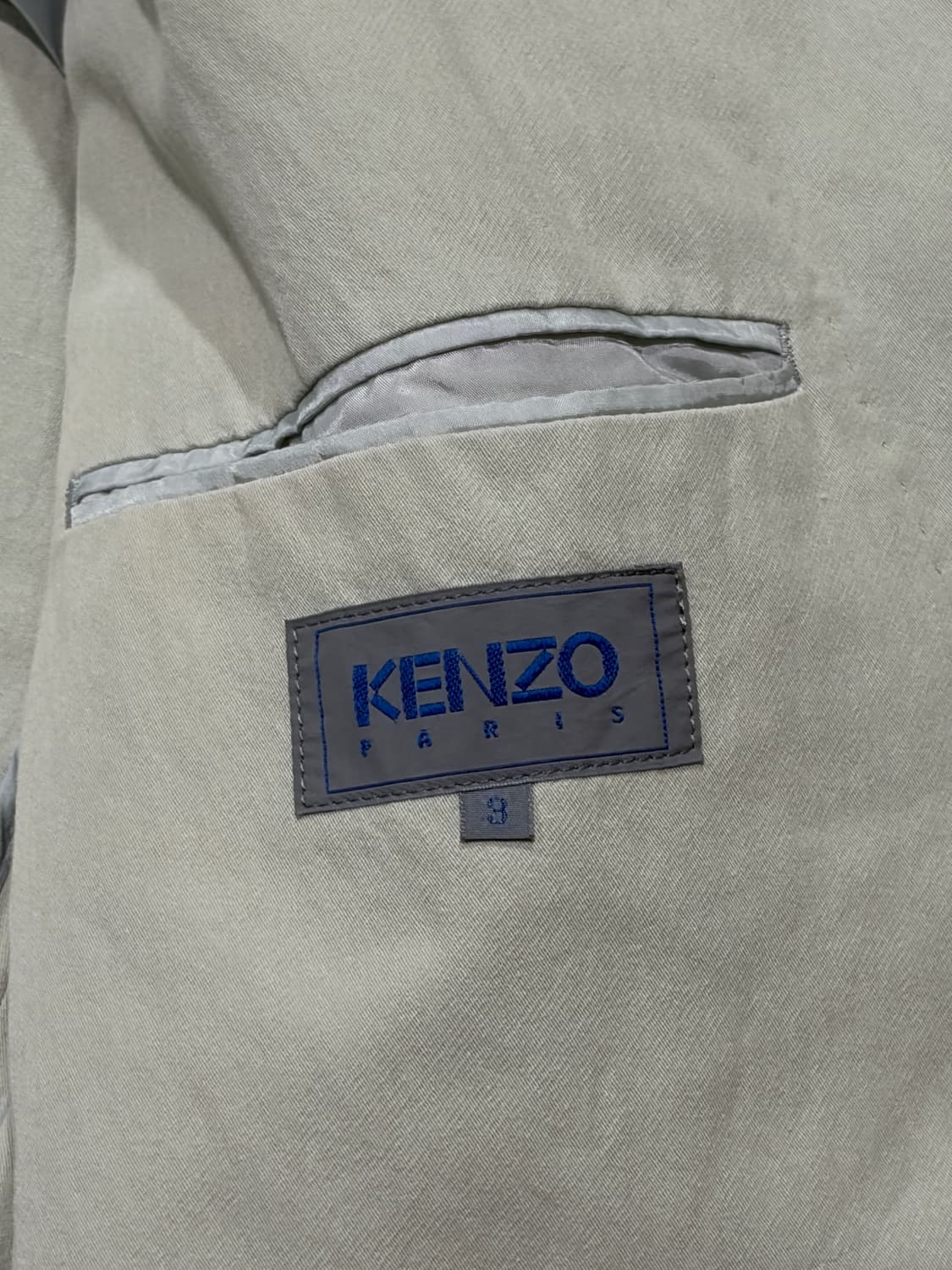 90s Japan KENZO(겐조) 빈티지 블레이져 상품이미지6