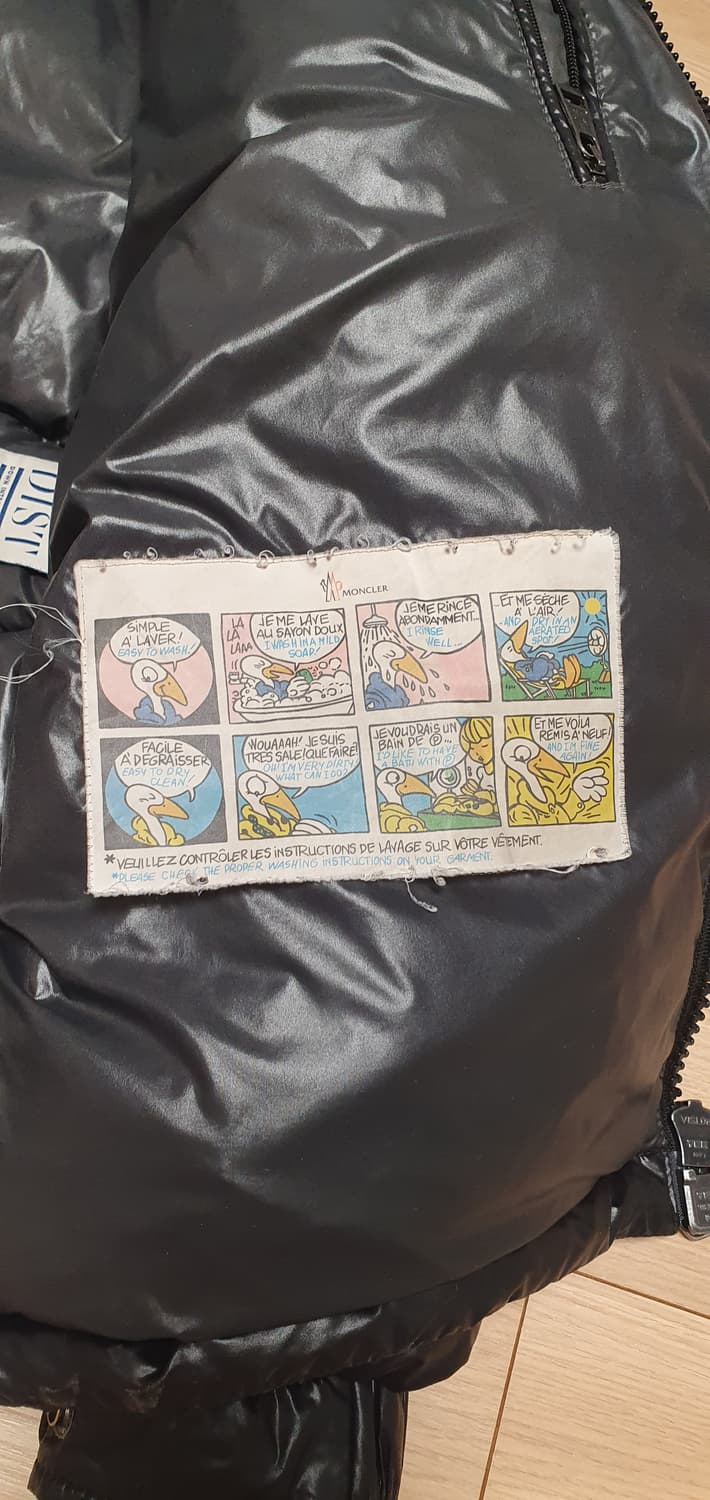 매장판)몽클레어 21FW 마야 유광 패딩(블랙,2) 상품이미지5