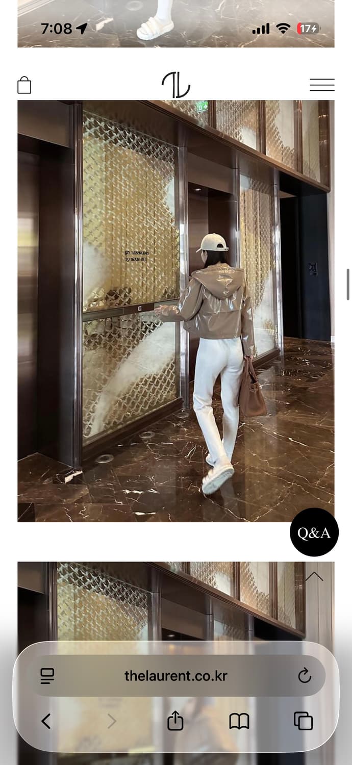 Enamel leather hooded jacket 상품이미지7