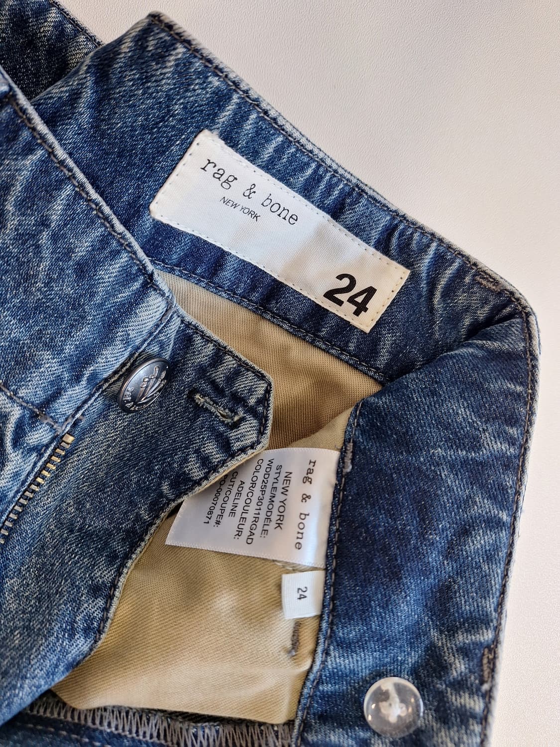 래그앤본 제이미 하이라이즈 크롭진 상품이미지6