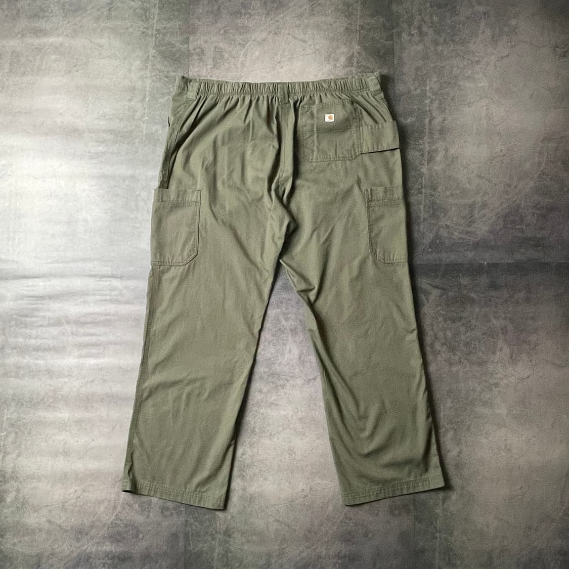 CARHARTT 칼하트 빈티지 하프밴딩 카키 리프스탑 카고팬츠 상품이미지5