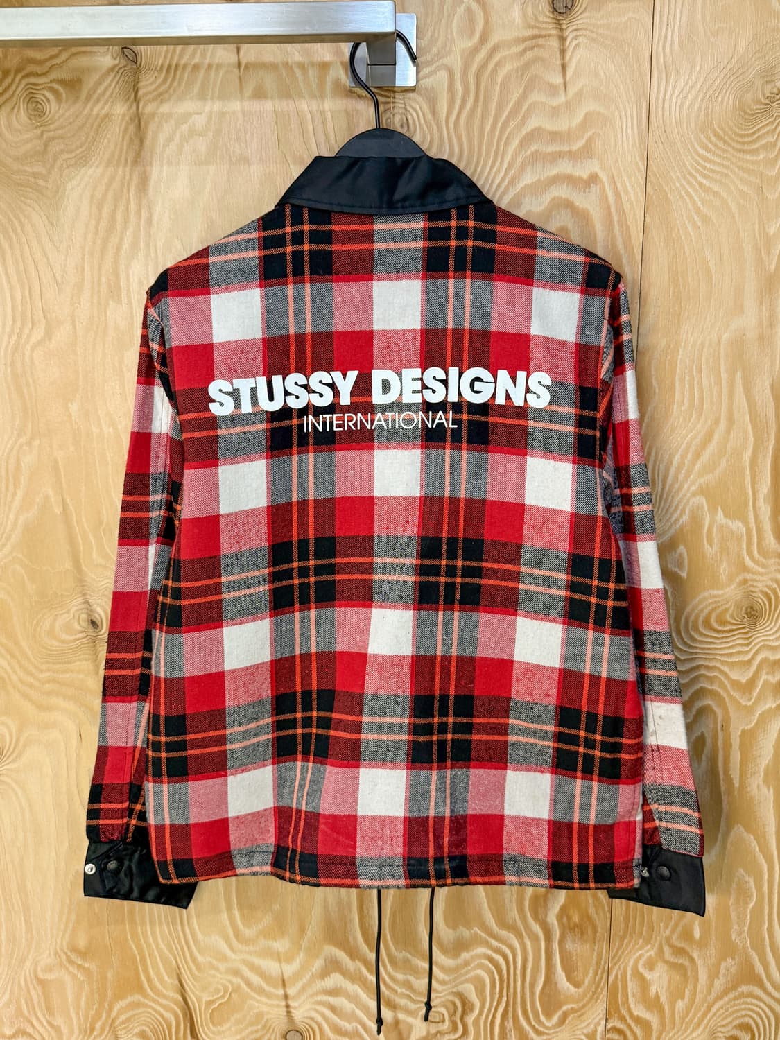 스투시 타탄 체크 코치 자켓 상품이미지5