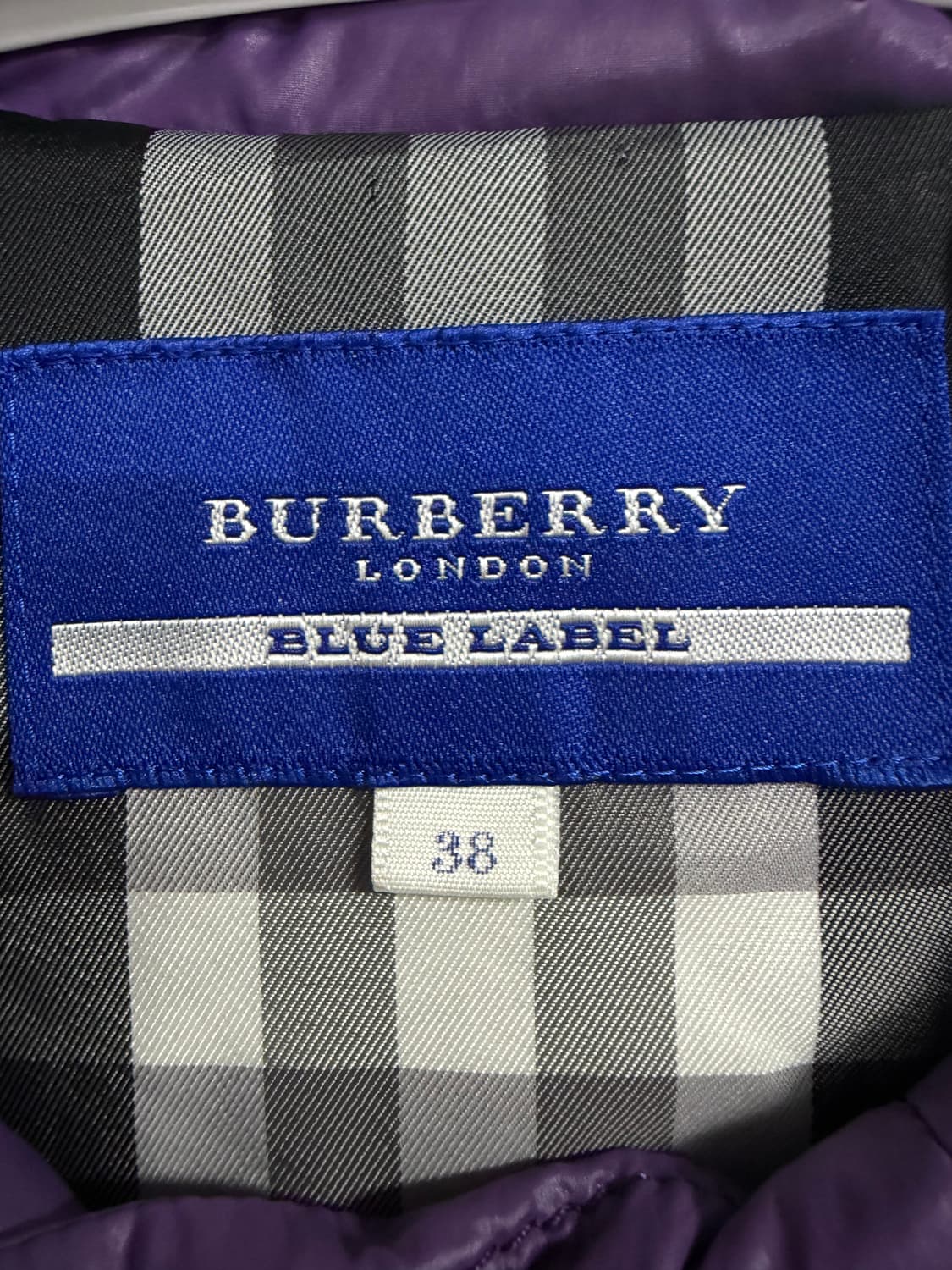 버버리 블루라벨 후드 베스트 상품이미지3