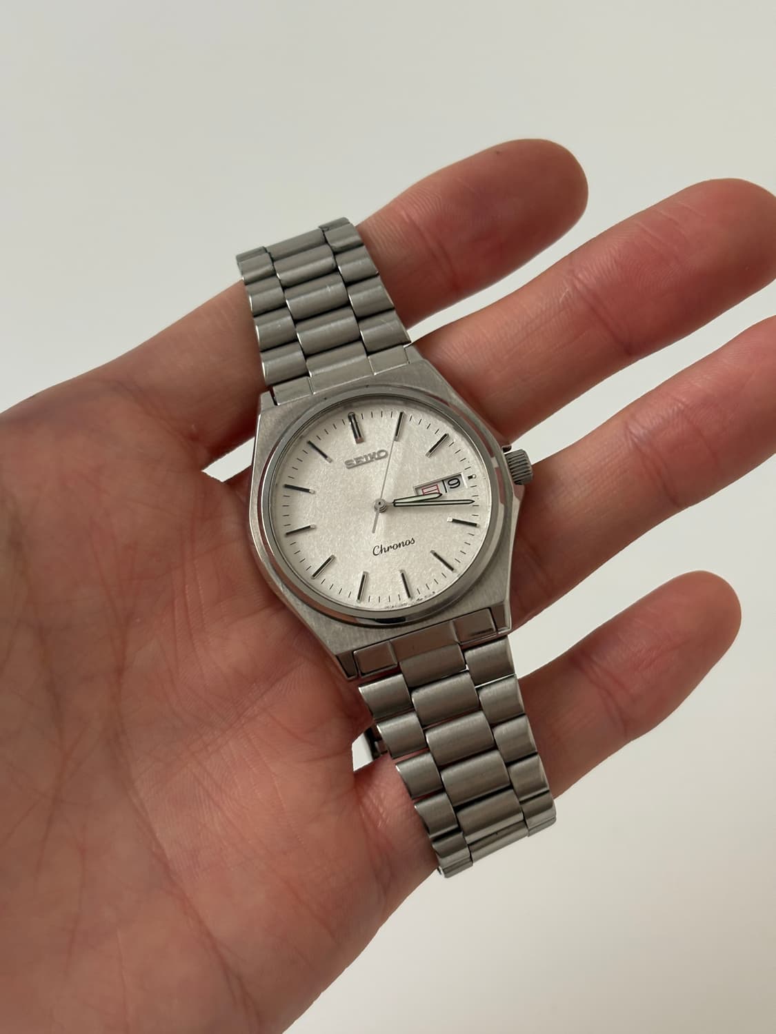 1980s Chronos Snowflake Dial Quartz 상품이미지1