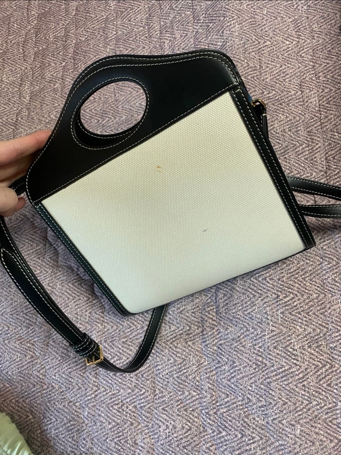 버버리 캔버스 토트백 상품이미지3