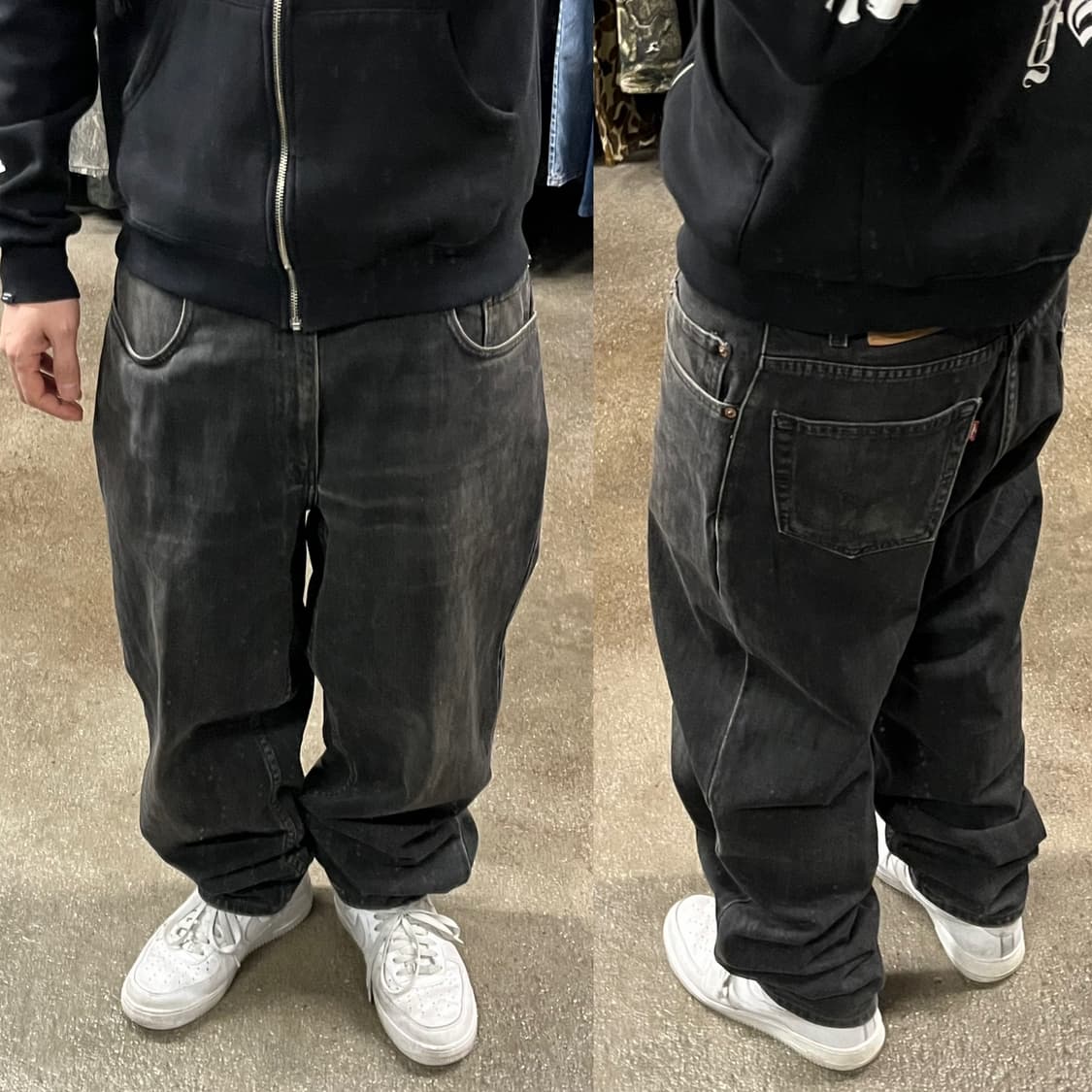 00s Levis560 블랙진 (34“) 상품이미지6