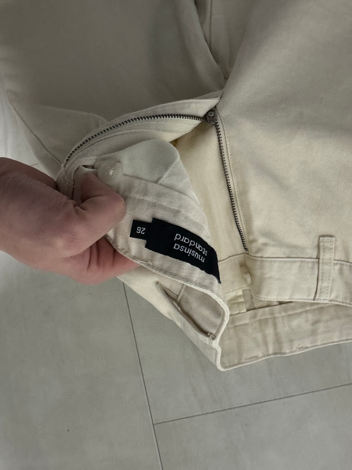 무탠다드 와이드핏 치노팬츠 상품이미지3