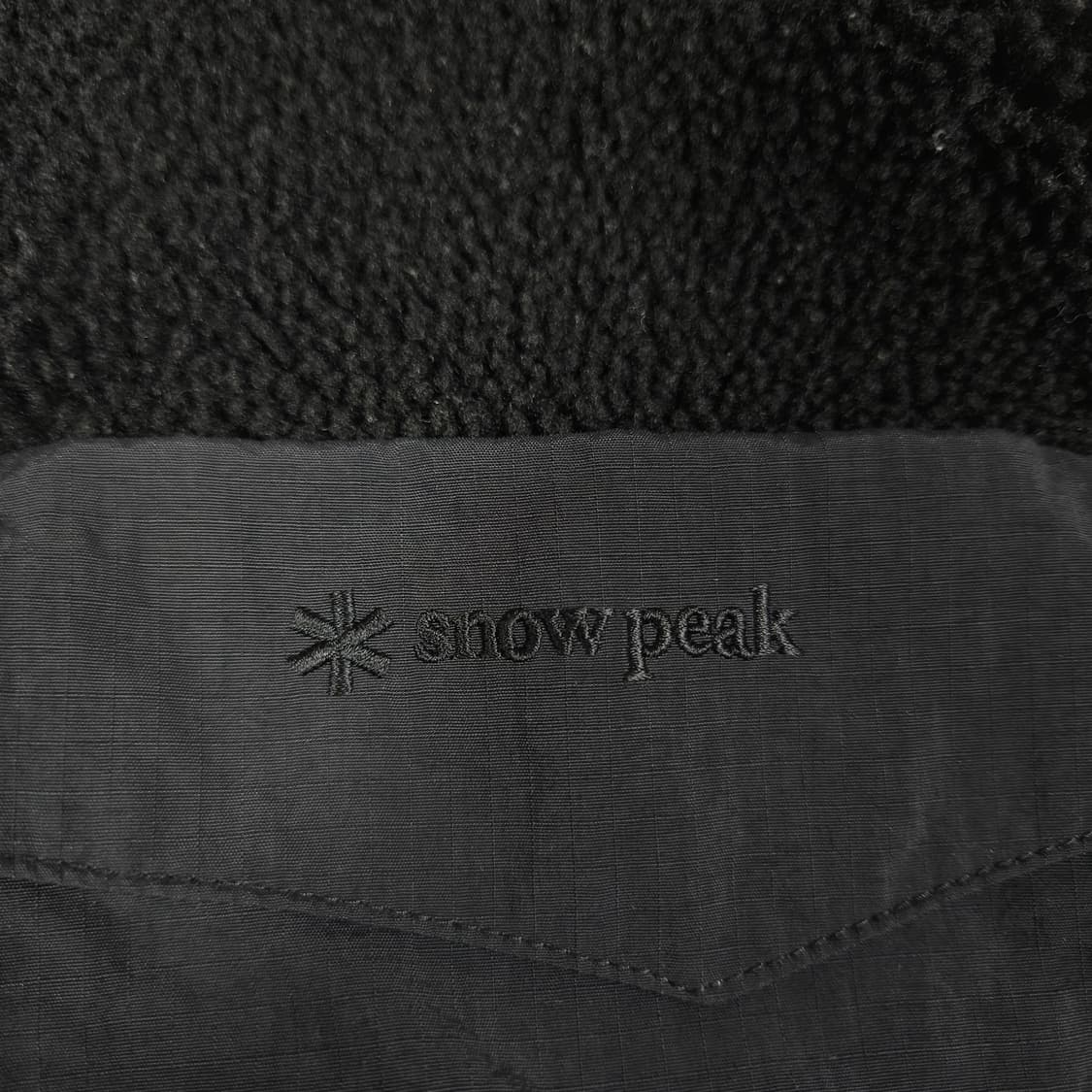 스노우피크 조끼 후리스 블랙 상품이미지3