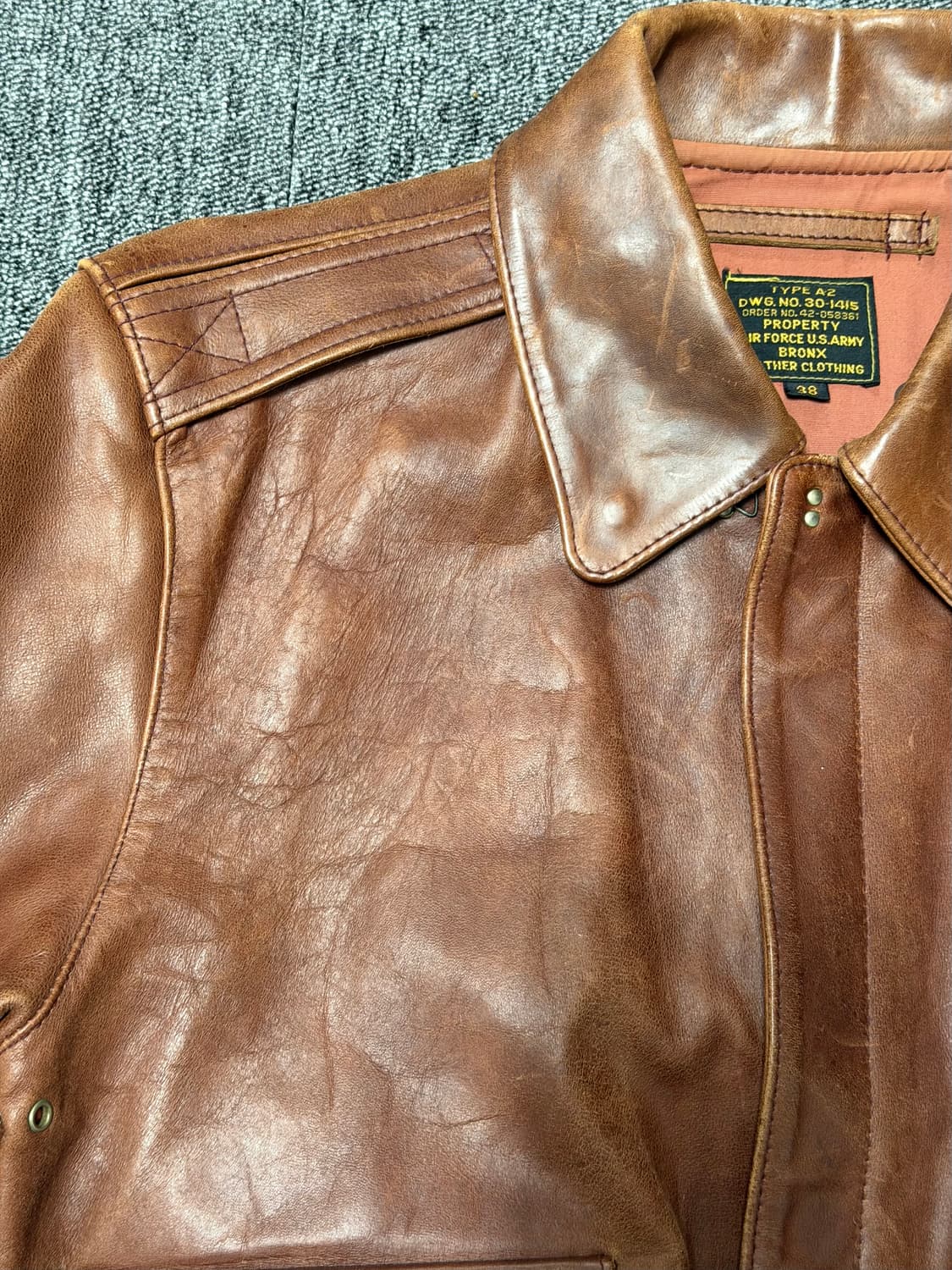 bronx A-2 Flight jacket  상품이미지6