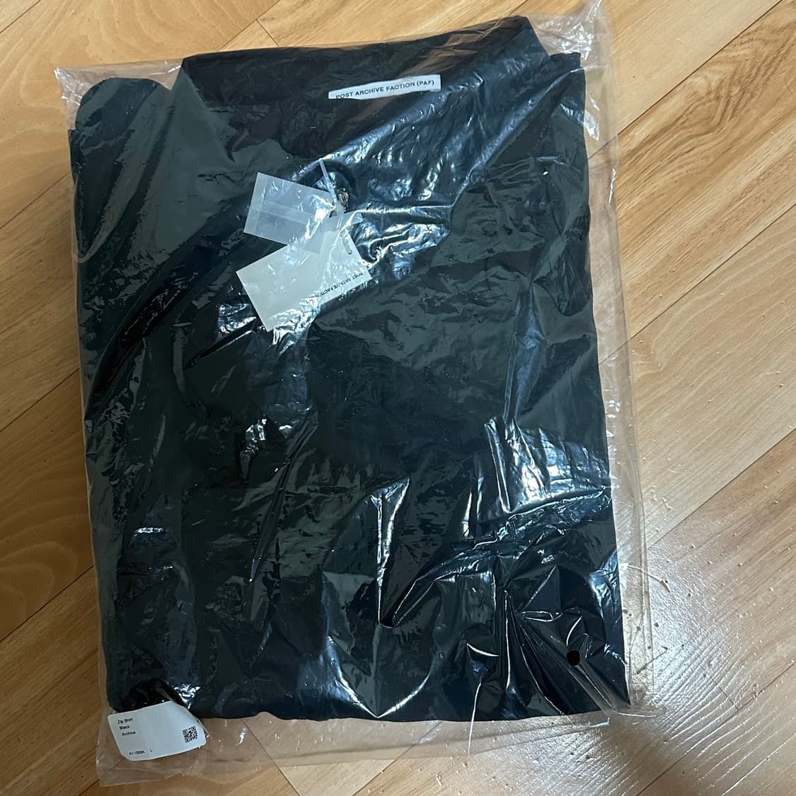 파프8.0+ 집 셔츠 블랙 L 새상품 상품이미지2