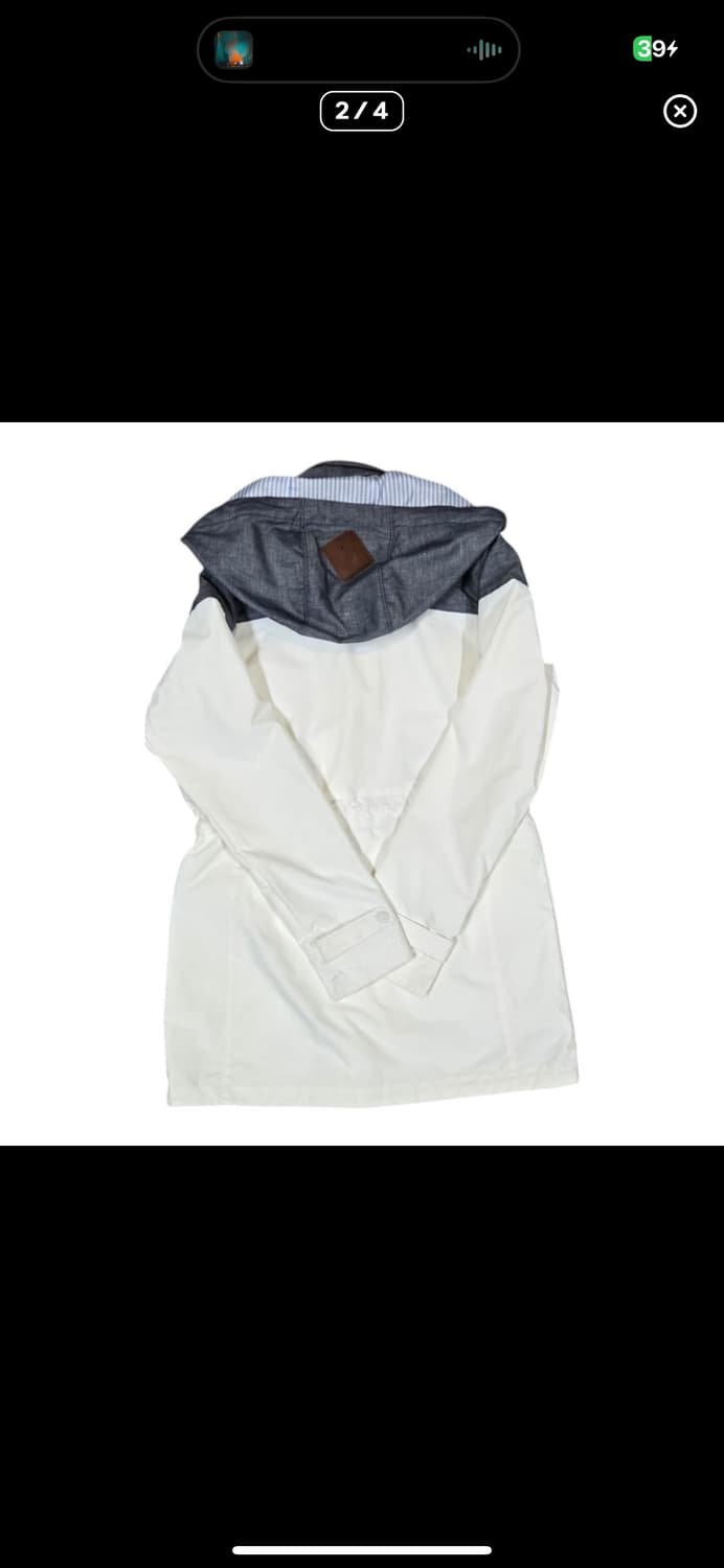  (바배) 노스페이스 화이트 라벨 야상 바람막이 자켓 상품이미지2