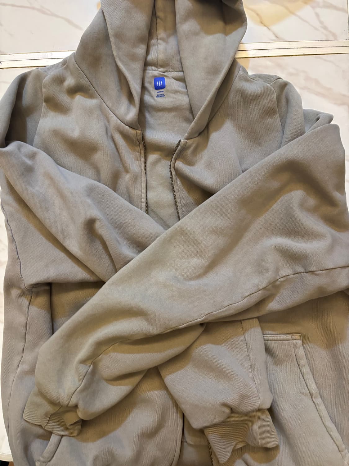 이지갭 후드집업 그레이 M 상품이미지1