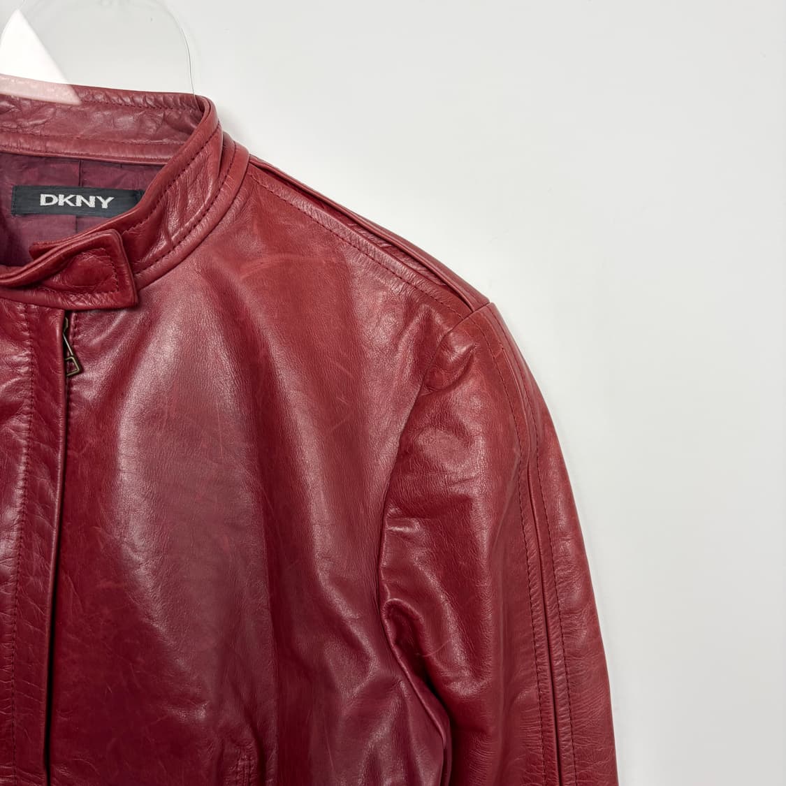 Dkny 도나카란뉴욕 라이더 가죽 자켓  상품이미지3