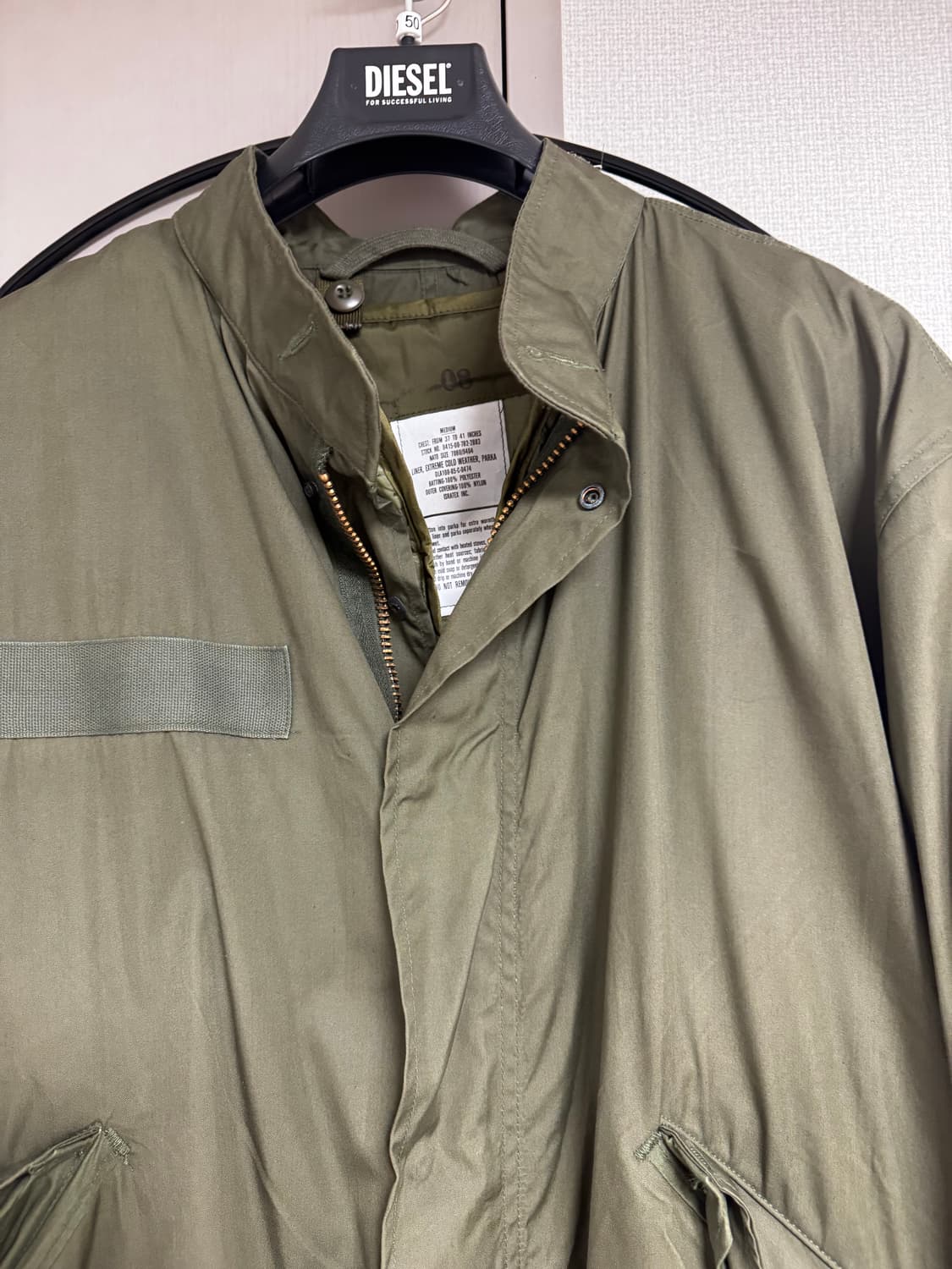 M65 오리지널(OG) 피쉬테일 개파카 데드스탁급 M 팝니다 상품이미지2