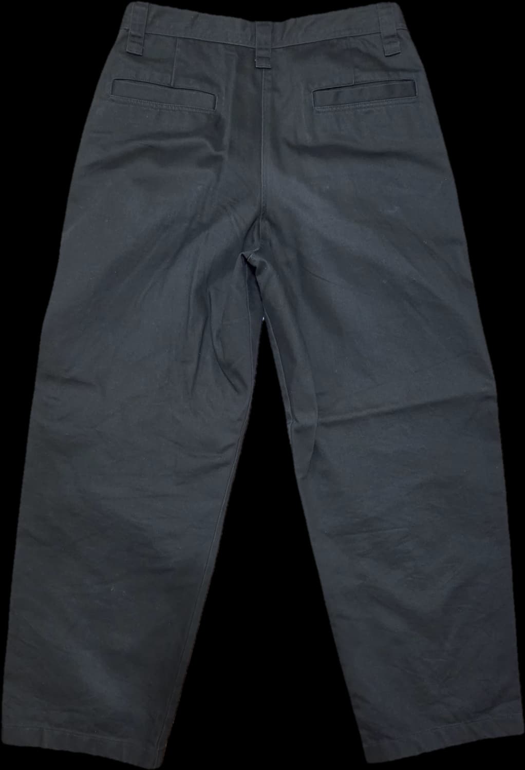 유니클로U 와이드핏치노팬츠 다크브라운 상품이미지4