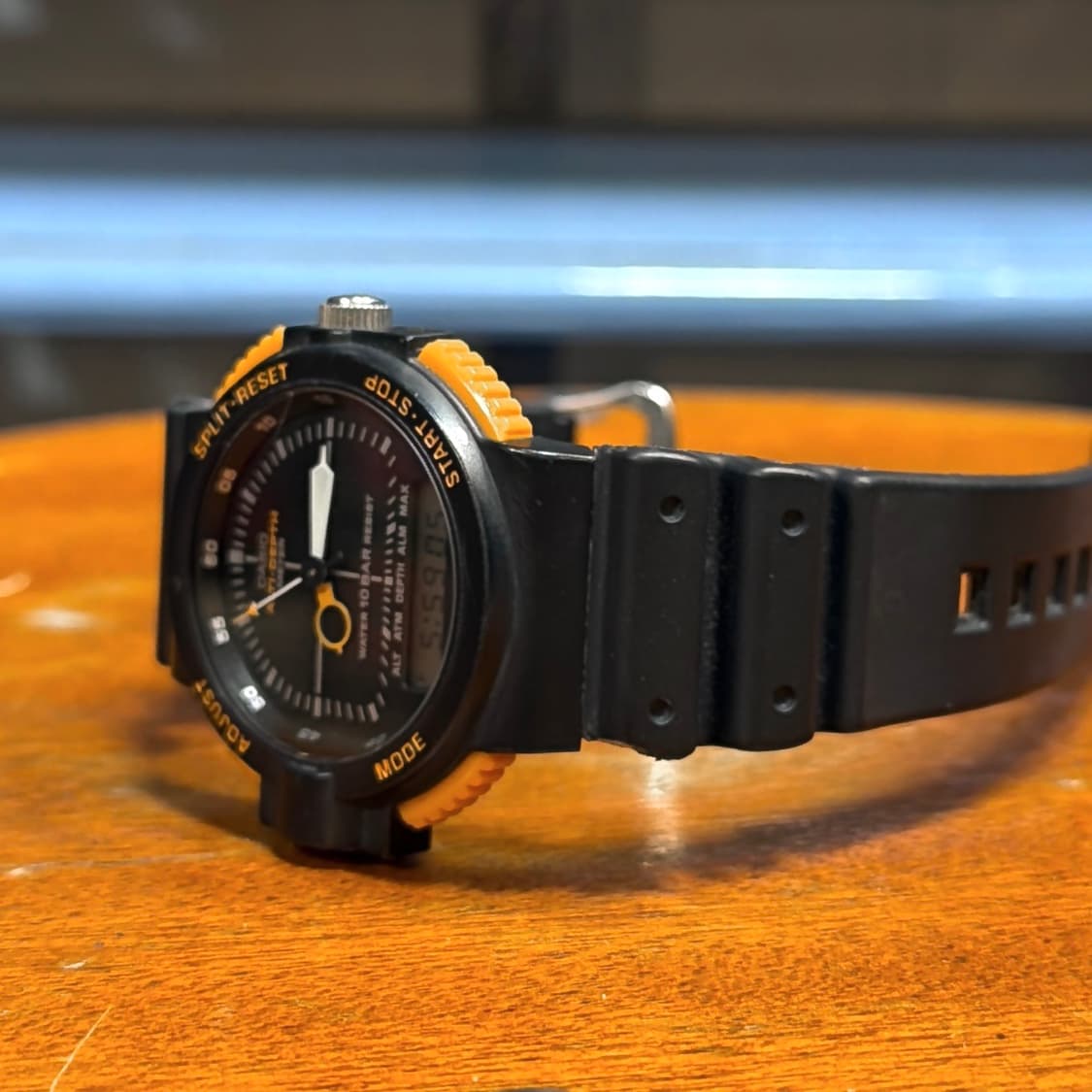 80s 카시오 초창기 다이버 알티 딥미터 시계 상품이미지5