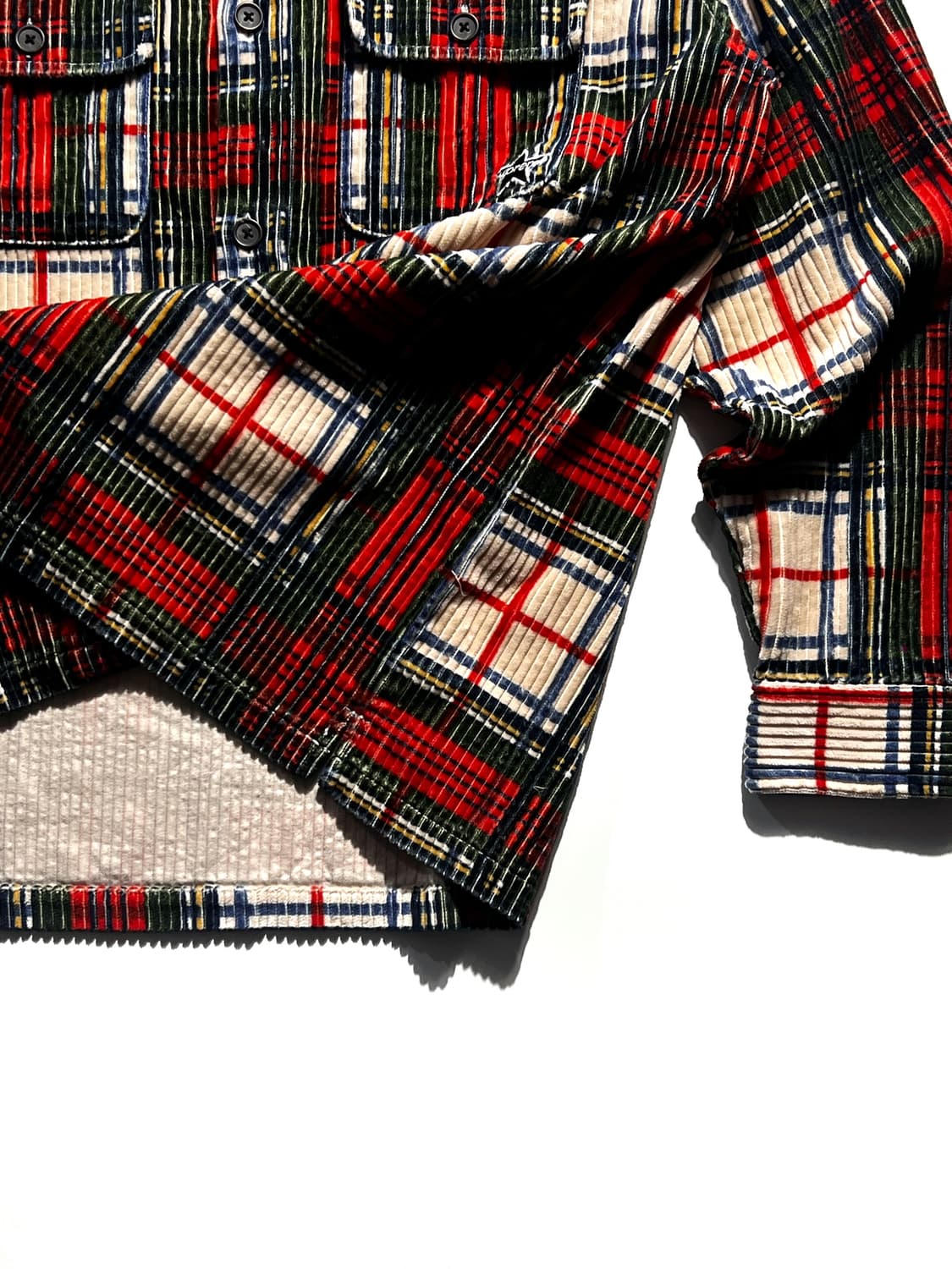Supreme 20SS Corduroy Plaid Shirt 상품이미지4