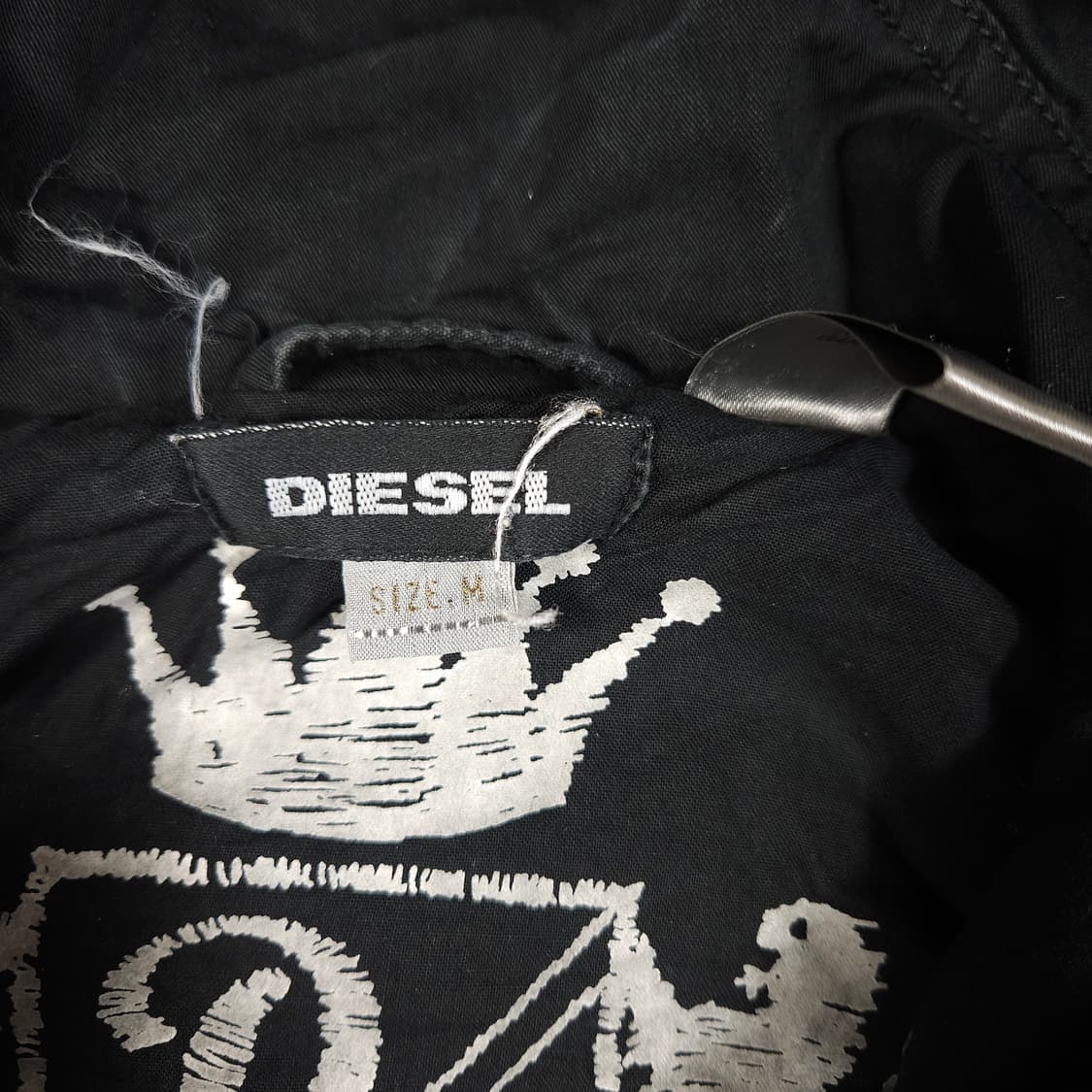 디젤 후드 야상 자켓 상품이미지4