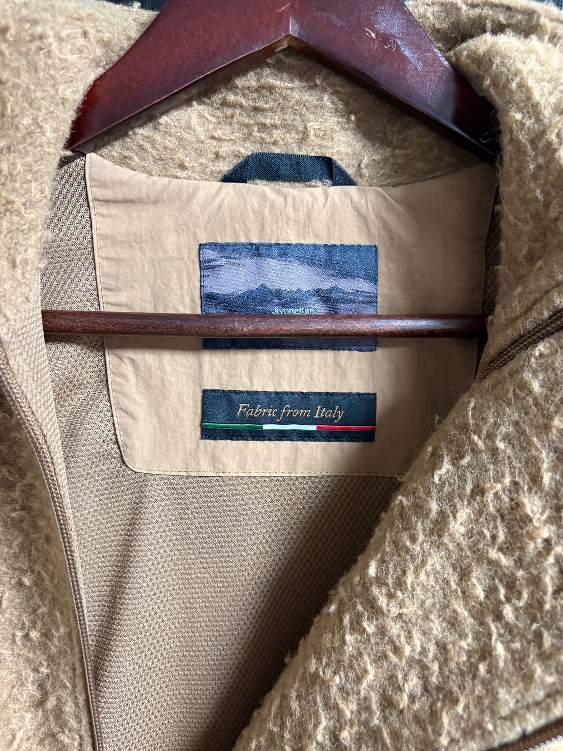 KC 코오롱 X 지용킴 레이어드 플리스 자켓 상품이미지5