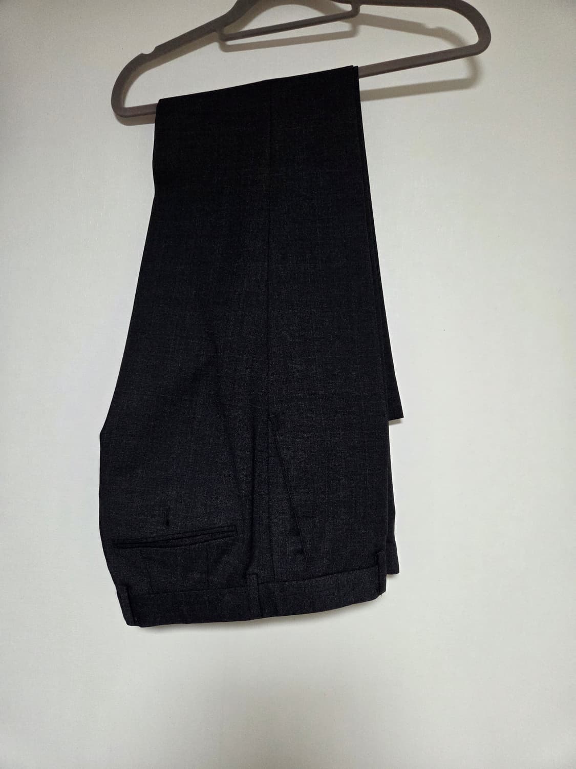 타운젠트 차콜그레이 체크패턴 정장 95사이즈 상품이미지4