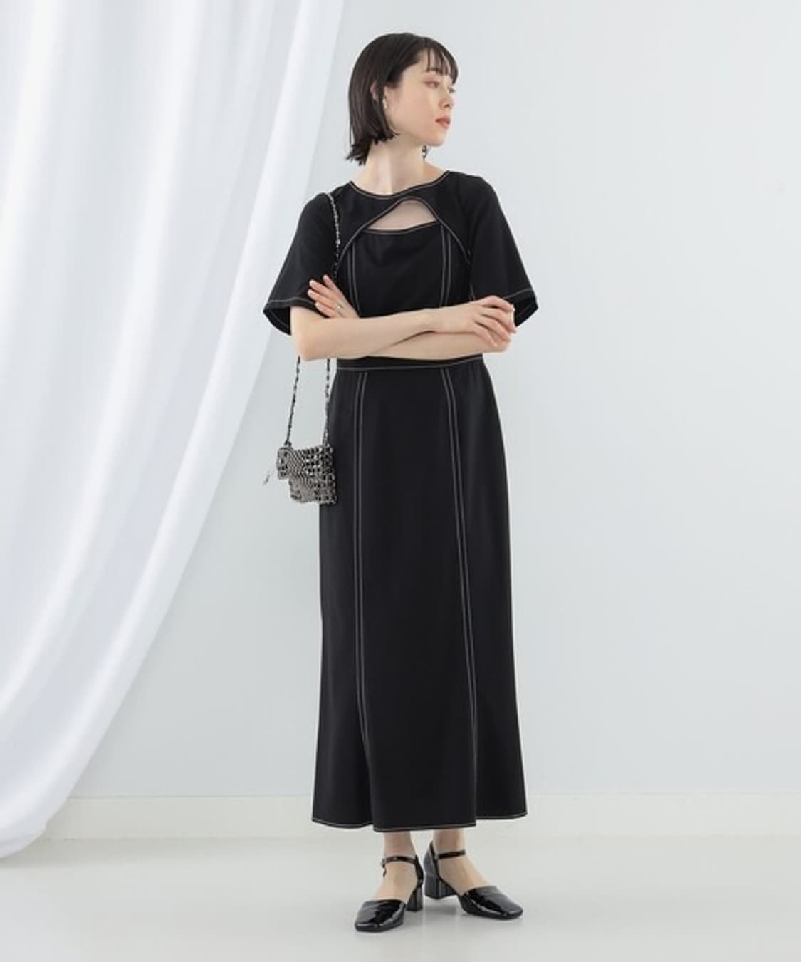Ray BEAMS Cutout Mermaid Dress 상품이미지8