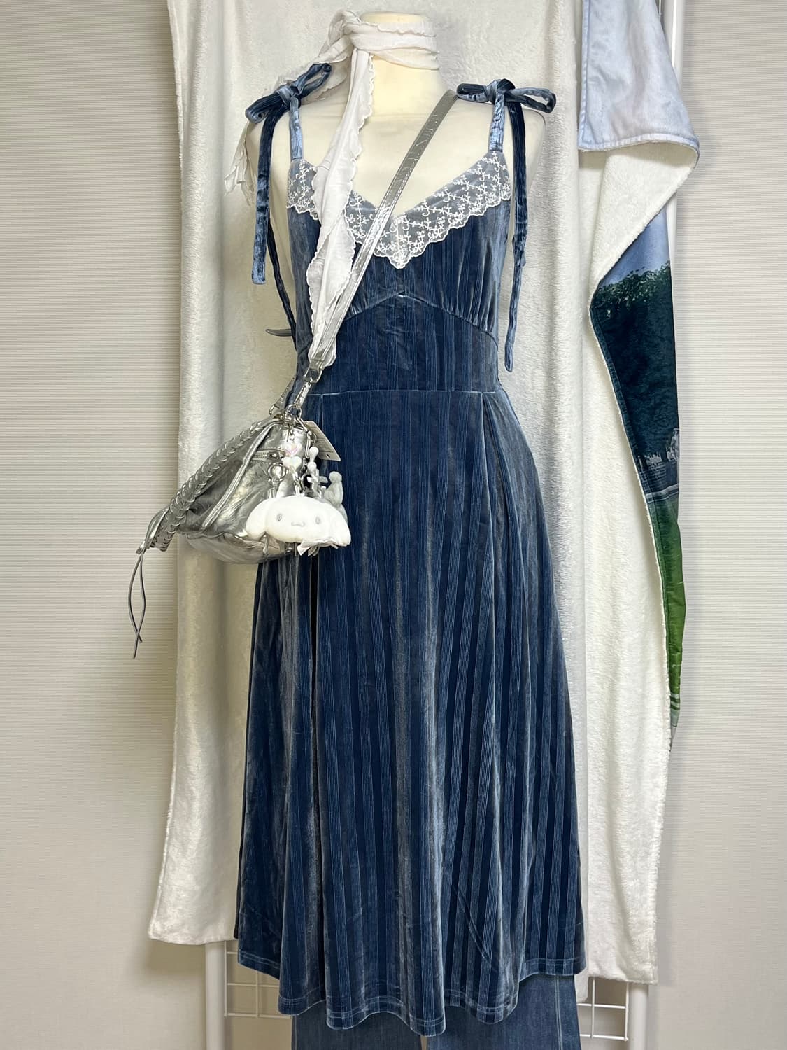 Axes Femme Velvet one-piece  상품이미지2